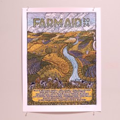 Farm Aid 2024 Signed Studio Copy by Gary Houston